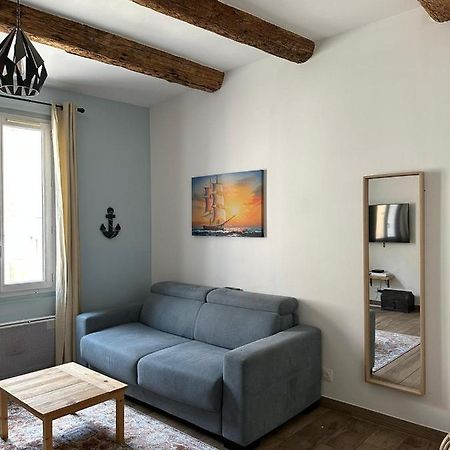 Coeur Panier - Charmant T2 Entierement Equipe Apartment Marseille Bagian luar foto