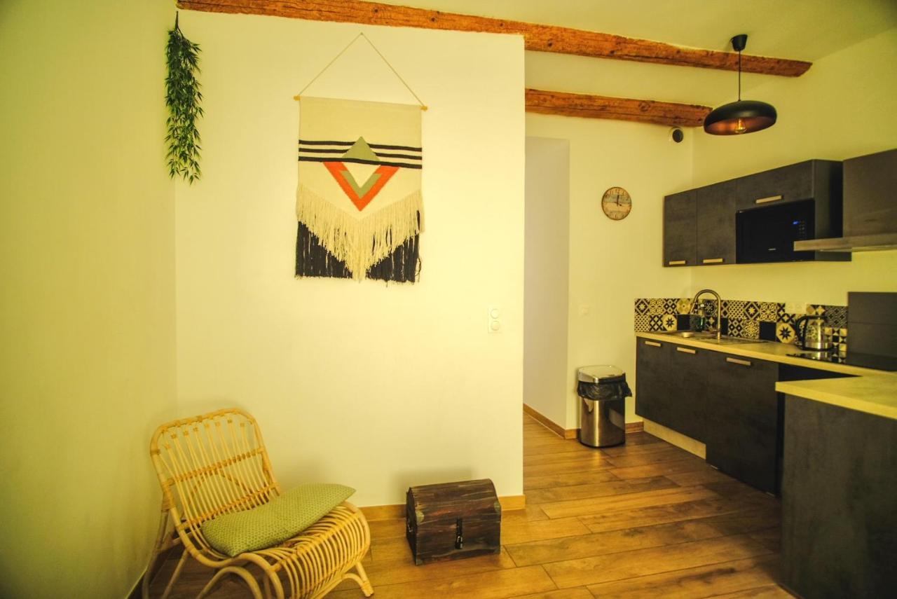 Coeur Panier - Charmant T2 Entierement Equipe Apartment Marseille Bagian luar foto