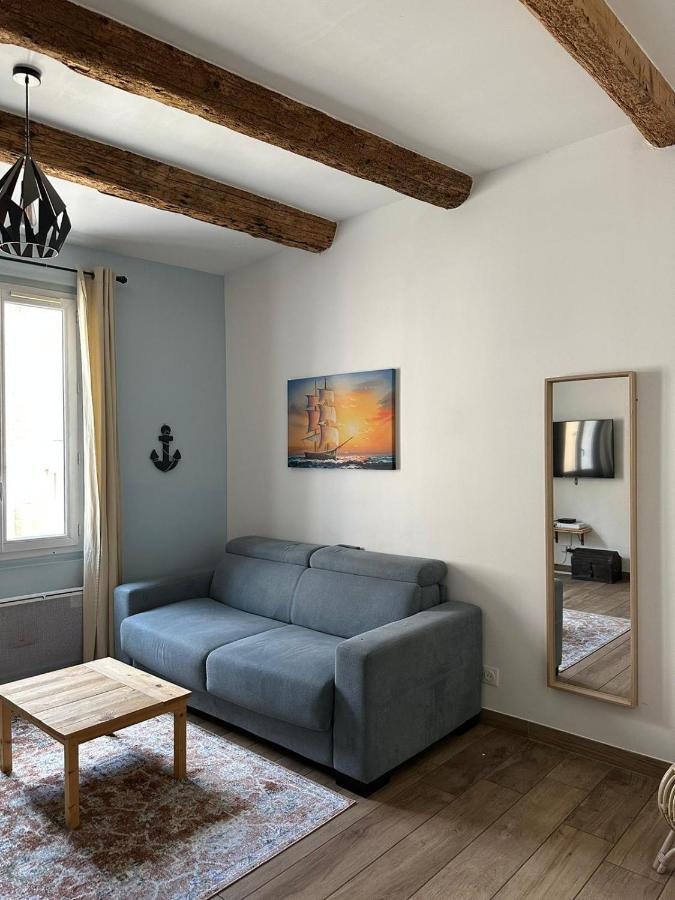 Coeur Panier - Charmant T2 Entierement Equipe Apartment Marseille Bagian luar foto